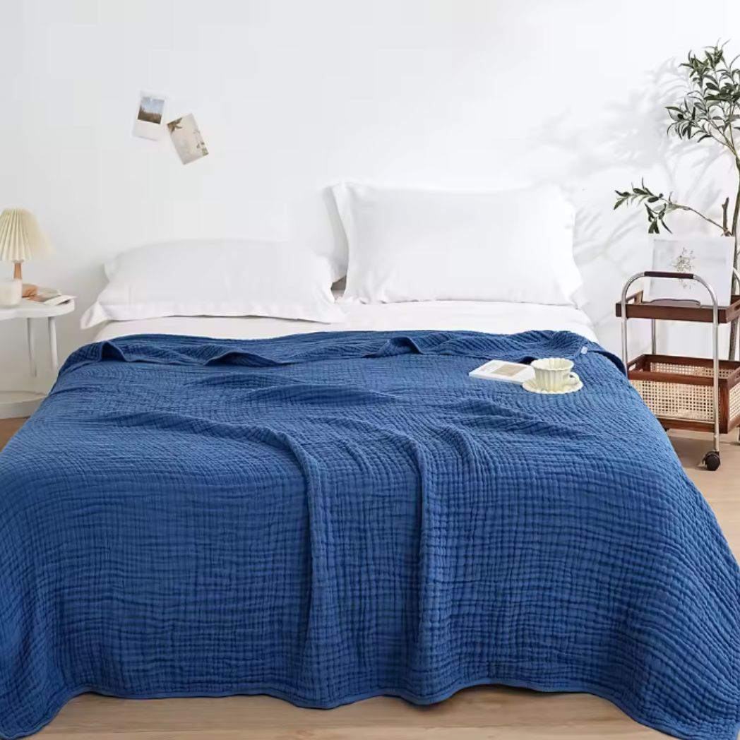 Nuvear - Musselindecke aus Baumwolle