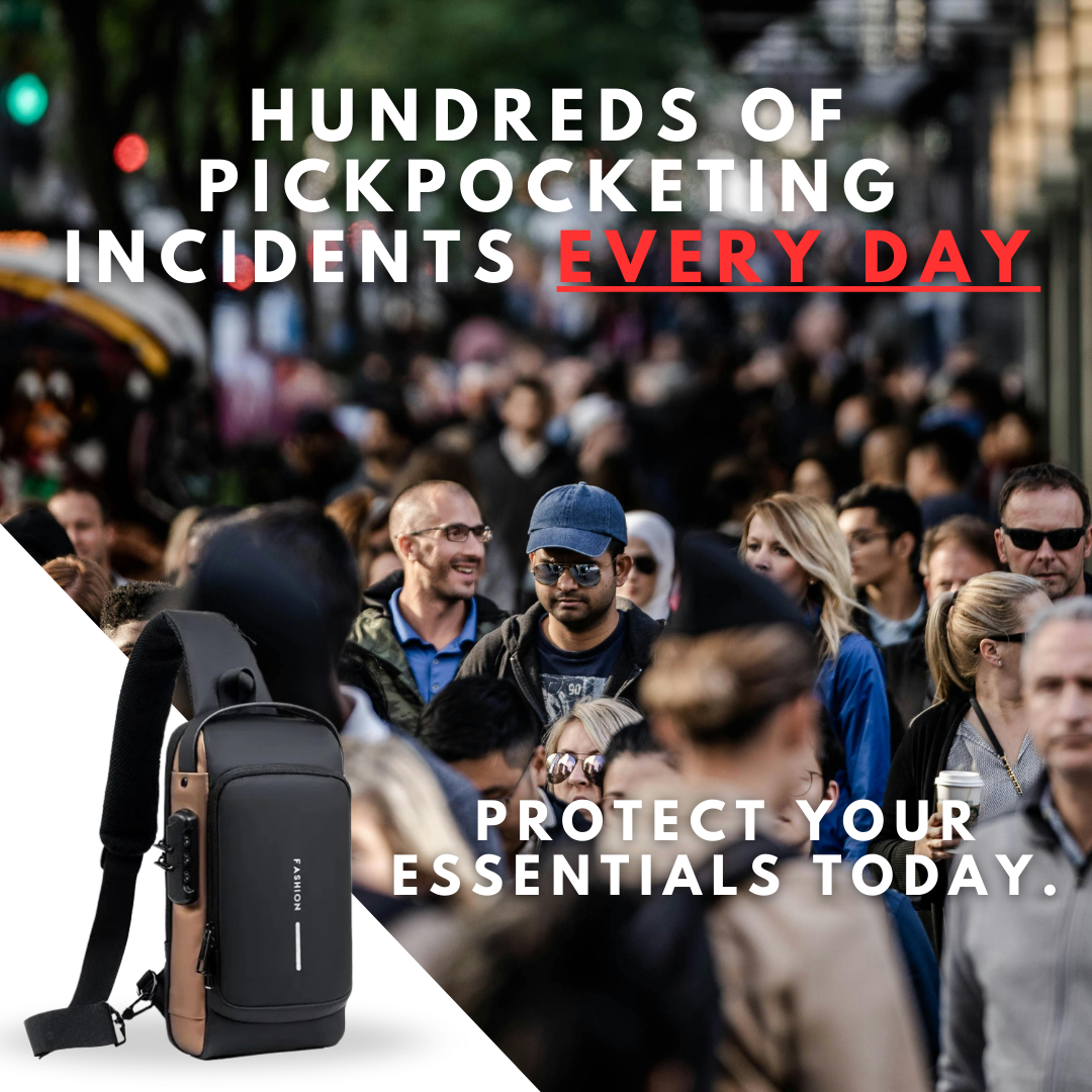 "Nuvear - Fashion Shoulder Bag" - Anti-Theft Shoulder Bag